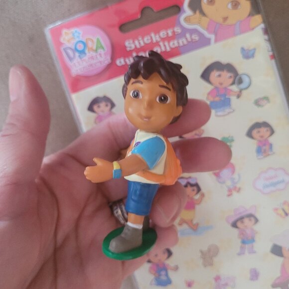 Dora & Diego Figures plus Stickers lot! - Picture 7 of 13